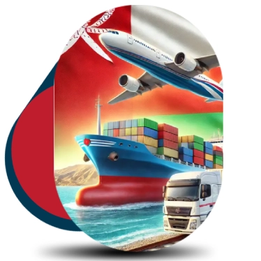 فریت بار به عمان از راه هوایی و دریایی