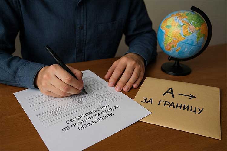 ارسال مدارک به خارج