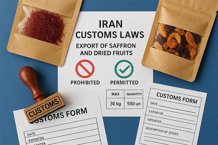 ارسال زعفران به خارج