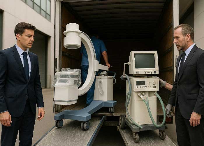 تفاوت حمل تجهیزات نو با دستگاههای پزشکی کارکرده