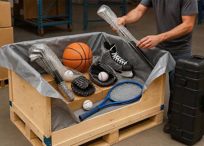 ارسال تجهیزات ورزشی سنگین به خارج از کشور